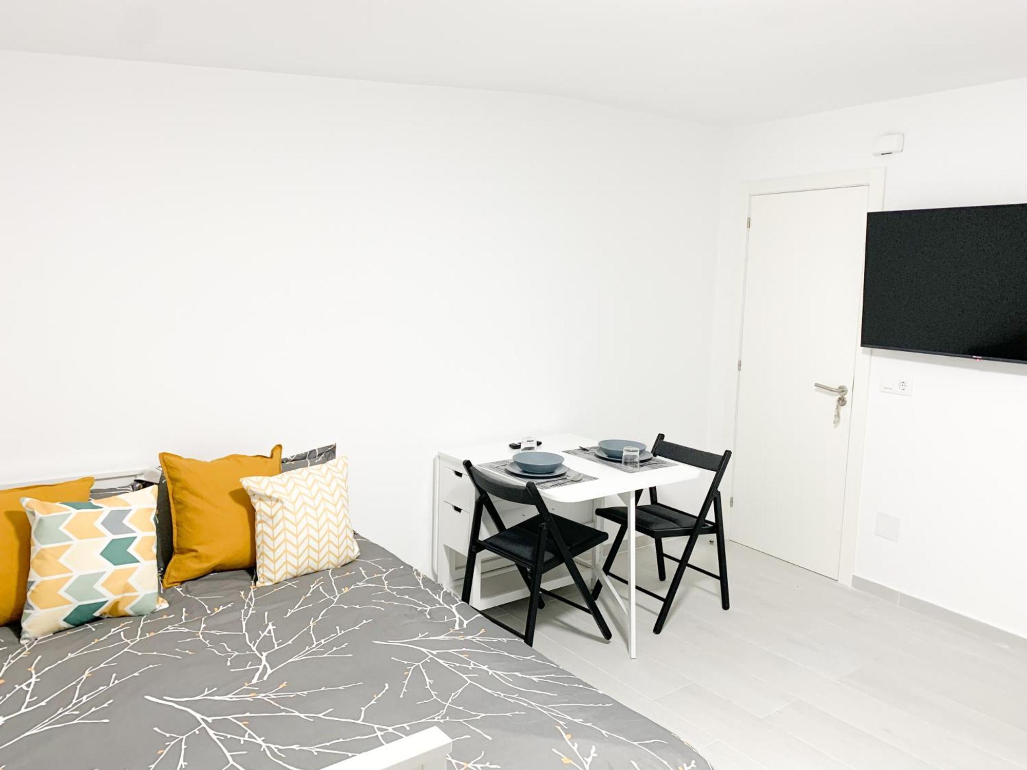 Estudio Con Terraza En La Playa 산신소 외부 사진